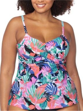 Raisins Curve Women’s Plus Size Aries Tankini Top